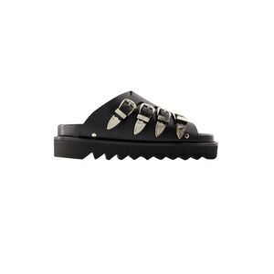 Aj1304 Sandals - Toga Pulla - Leather - Black